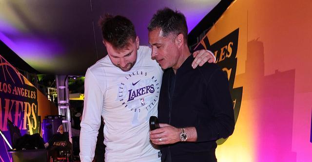 湖人管理层探班欧洲杯 东契奇：感谢他们支持 我很珍惜这份心意